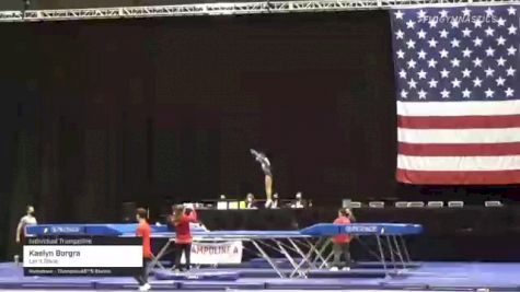 Kaelyn Borgra - Individual Trampoline, Let It Shine - 2021 USA Gymnastics Championships