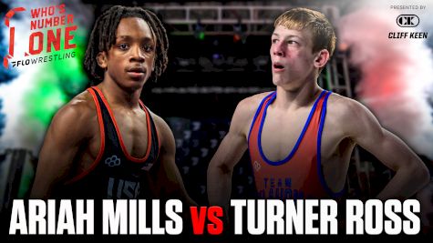 Ariah Mill vs Turner Ross Set For Who's Number One At 106 lbs