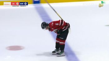 Owen Sound Attack's Jacob Therrien Takes A Bow
