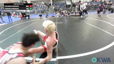 112 lbs Final - Coleman Morgan, North Desoto Wrestling Academy vs Carson Sherwan, Prime Wrestling