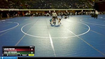 70 lbs Cons. Round 3 - Louis Reiter, Immortal Athletics WC vs Mac Heysinger, McDominate Training Center