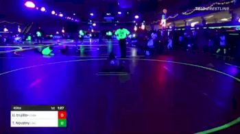 49 lbs Quarterfinal - Uriah Trujillo-, Cuba Wrestling vs Talin Novotny, Lincoln Junior Hawks