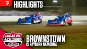 Highlights | 2025 Lucas Oil CJ Rayburn Memorial at Brownstown Speedway