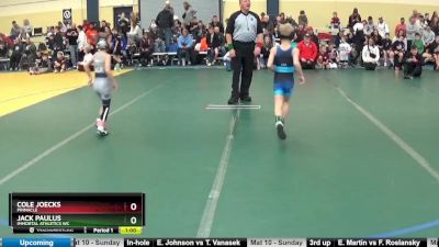 50 lbs Cons. Round 1 - Cole Joecks, Pinnacle vs Jack Paulus, Immortal Athletics WC