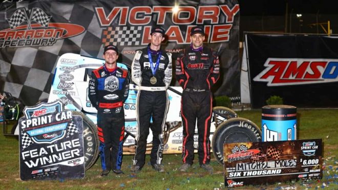 USAC National Sprint Car Results From Paragon Speedway