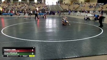 130 lbs 3rd Place Match - Noah Spradlin, Arlington Wrestling Club vs Patrick York, Sumner Co Wrestling Club
