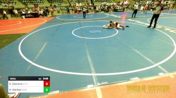 95 lbs Consi Of 16 #1 - Gavin Samons, Well Trained vs Hudson Harlow, Nebraska Boyz