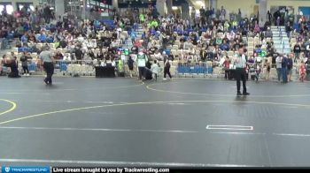 45 lbs Quarterfinal - Beau Toder, SMWC Wolfpack vs Mason Brault, Rampage