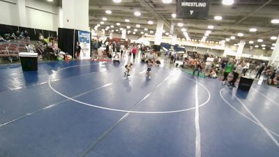 45 lbs Champ. Round 5 - Uila Peters, Nevada vs Dawson McMahon, Utah