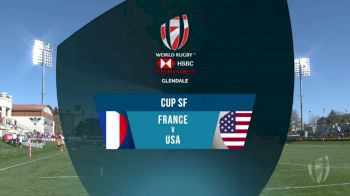 France vs USA Cup Semi Final | 2018 HSBC Women's 7s Colorado