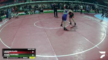 147-159 lbs Round 2 - Jackson Plath, Montana vs Ryder Martinez, Colorado