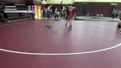 119.6-127.9 Champ. Round 3 - Jacob Rauch, Big Game WC vs Parker Johns, Dubuque Wrestling Club