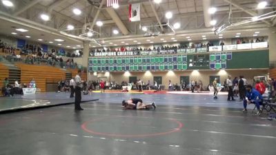 120 lbs Champ. Round 1 - Carson Gonzalez, Murrieta Valley vs Lazaro Lopez, Santa Ana