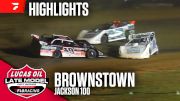 Highlights | 2025 Lucas Oil Jackson 100 at Brownstown Speedway