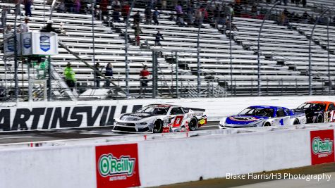 Landon Pembelton Reacts After Scoring A Photo-Finish Victory In The ValleyStar 300 At Martinsville