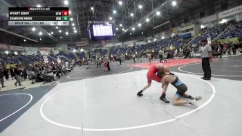 120 lbs Consolation - Wyatt Eddy, Other Team vs Zandon Ness, Ridge WC