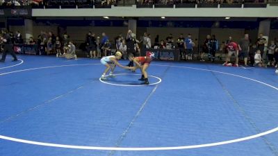70 lbs Champ. Rd Of 16 - Khylen Sanderson, Wichita Training Center vs Graham Gabler, Alber Athletics Wrestling Club