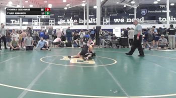 88 lbs Final - Thomas Eisenhart, Grit Mat Club - K6 vs Tyler Jennings, Launch Wrestling Academy - K6