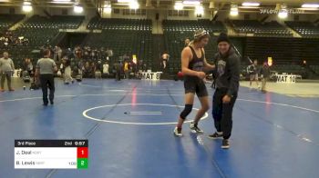 3rd Place - Luke Allan, New Mexico Highlands vs Kash Anderson, Colorado Mesa University