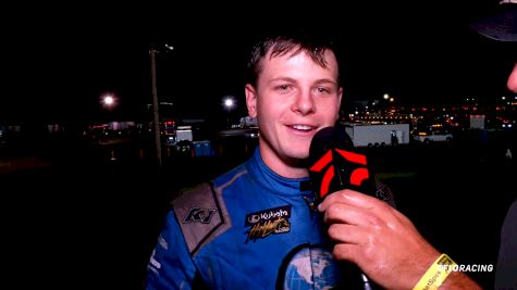 Danny Sams III Reacts After Winning At Brideport With Kubota High Limit