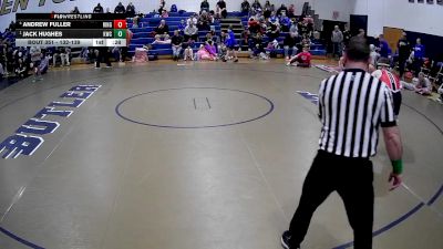 132-139 lbs Round 3 - Jack Hughes, Kracken Wrestling Club vs Andrew Fuller, Lions Den Wrestling Club
