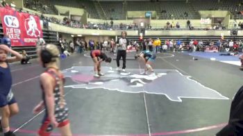 135 lbs Round 5 - Brynlee Vaughan, Waupaca Lady Comets vs Jaelyn Bowe, Crass Trained