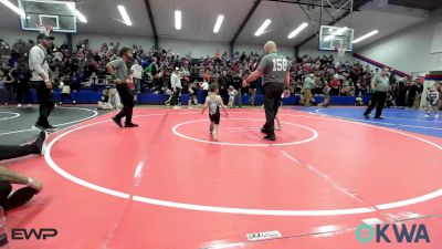 37 lbs Rr Rnd 1 - TITUS JAUREGUI, Tonkawa Takedown Club vs Kannon Engelhardt, Mojo Grappling Academy