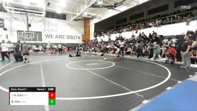 215 lbs Cons. Round 1 - Allen Diaz, Paramount vs Brandon Kim, Lakewood