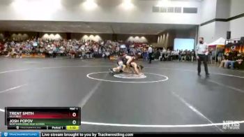 5A 132 lbs Cons. Semi - Trent Smith, Hillcrest vs Josh Popov, Northwestern High School