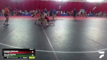 120 lbs Round 1 (4 Team) - Rylan Hilton, Indianola 2 vs Mason Freeman, Elk River