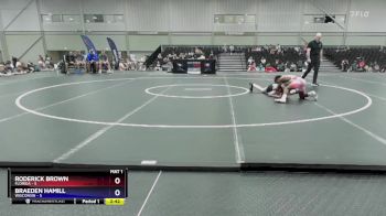 106 lbs Placement Matches (8 Team) - Roderick Brown, Florida vs Braeden Hamill, Wisconsin