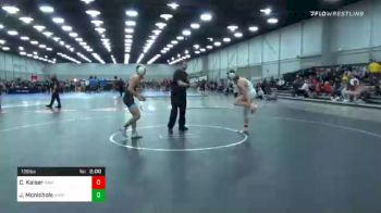 138 lbs Final - Christian Kaiser, Raw vs John Mcnichols, Team Kombat