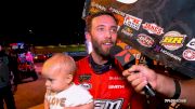 Tanner Thorson Reacts After Path Valley Kubota High Limit Win