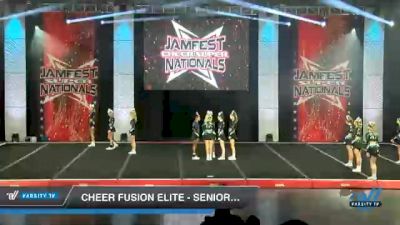 Cheer Fusion Elite - Senior Velocity [2021 L4 Senior - D2 - Small - A Day 2] 2021 JAMfest Cheer Super Nationals