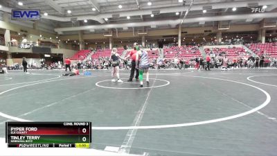 120 lbs Cons. Round 3 - Pyper Ford, Elk County vs Tinley Terry, Nebraska Boyz