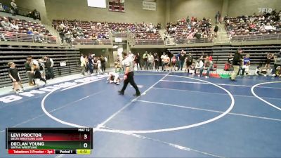 70 lbs Cons. Round 4 - Declan Young, Uintah Wrestling vs Levi Proctor, Delta Wrestling Club