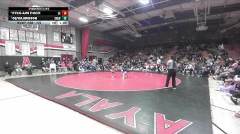 100 lbs 1st Place Match - Olivia Munson, Chaminade vs Kylie-ann Thach, Eleanor Roosevelt