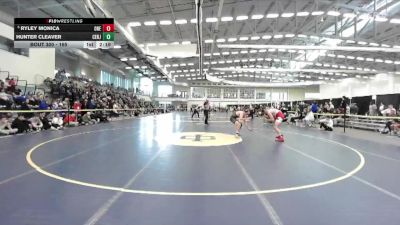 165 lbs Cons. Semi - Hunter Cleaver, Centenary (nj) vs Ryley Monica, Oneonta State