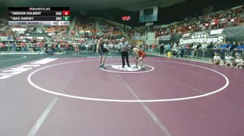 175 lbs Cons. Round 3 - Deekon Holbert, Concordia HS vs Max Harvey, Baldwin HS
