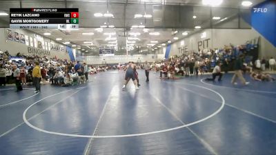 210 lbs Cons. Round 2 - Reyik Lazcano, Logan Grizz vs Gavin Montgomery, Soaring Eagle Wrestling Club