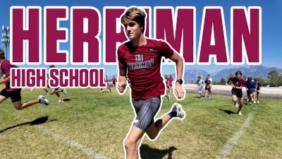 Herriman High School Boys Run TOUGH VO2 Hill Workout