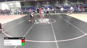 170 lbs Consi Of 32 #1 - Ronald Butler, FL vs Aaron Johnson, VT