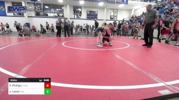 105 lbs Rr Rnd 2 - Parker Phillips, Verdigris Youth Wrestling vs Jason Lewis, Tiger Trained Wrestling