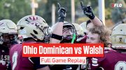 Replay: Ohio Dominican vs Walsh | Sep 27 @ 4 PM