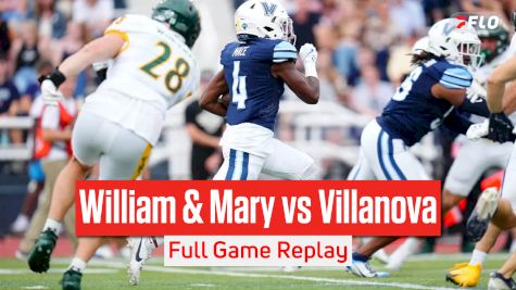 Replay: William & Mary vs Villanova | Sep 27 @ 3 PM