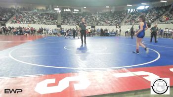 113 lbs Round Of 64 - Chloe Kelly, Hennessey Jr High Girls vs Lily Duncan, Altus JH