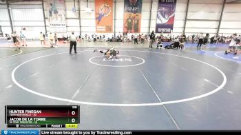110 lbs Rd# 5- 3:45pm Friday Final Pool - Hunter Finegan, Team New Mexico vs Jacob De La Torre, VA Team Predator
