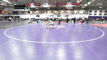 125 lbs Cons. Round 3 - Raul Romero, Avila vs Kane Bryson, Montreat College