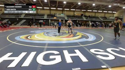 285 lbs Consi Of 8 #1 - Alejando Marino, Pilgrim vs Aziz Diatta, Davies Career & Tech Academy