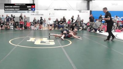 71 lbs Rr Rnd 1 - Kaitlynn Arnold, MGW Death By Chocolate - W vs Alexandra Riley, Ohio Outcasts - W